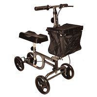 Elite Care Knee Walker With Brakes And Adjustable Height Fold Down Handle