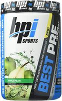 BPI Sports Best Ever Ketogenic Pre-Workout Supplement - 30 Servings, 11.11 Ounce (2 Pack) (Apple Pear)