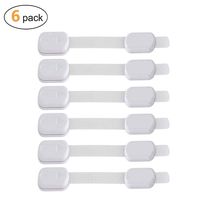 Child Safety Cabinet Locks for Baby Proofing (6 Pack) No Tool or Drilling Needed with Super Strong 3M Adhesive, Multi-Purpose Locks, Baby Proof Home Drawer, Cabinets, Oven, Window, Toilet Seat