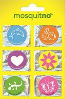 MosquitNo 6 Count Spotz Citronella Stickers with Different Designs
