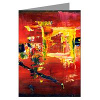 "Mafia 2066" Original Abstract Art by the Artist Philo Notecard Set
