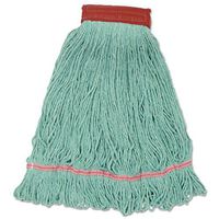 Boardwalk LM30311L Cotton Mop Heads44; Cotton44; Synthetic44; Large44; Looped End44; Wideband44; Blue