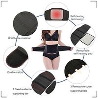 ZSZBACE Back Brace Support Belt for Men and Women - Adjustable Lumbar Lower Back Support Brace Self-Heating Magnetic Therapy Belt - Helps Relieve Lower Back Pain and Stress (XXL)