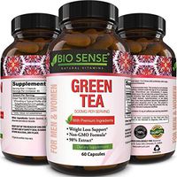 Green Tea Extract Capsules - Pure Extract - Weight Loss Pills - Burn Belly Fat - Metabolism Booster - Lose Weight Fast - for Men and Women All Natural Detox Cleanse (Green Tea V1)