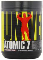 Universal Nutrition - Atomic 7 Enhanced BCAA Supplement - 8g BCAA with 2g Glutamine, 1g Citrulline Malate, 500mg L-Taurine - Black Cherry Bomb - 30 Servings