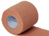 Cohesive Wrap Self-Adherent Bandage Wraps 1" x 5 yd 30 Rolls by Dukal - MS36210