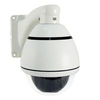 LineMak Outdoor Mini PTZ Dome Camera, Sony CCD Sensor, 700TVL, Lens 3.8~38mm, 10x Optical Zoom, for DVR or Surveillance Systems.