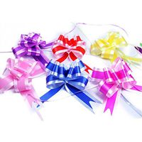 SUPVOX 18pcs Gift Bows Pull Bows Gift Knot Ribbons Bows for Birthday Wedding Decoration Gift Wrapping Chair Car Decor