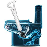 Sisyria Inflatable Drain Plunger,High Pressure Pipe Dredging Toilet Unblocker Hand Power Drain Toilet Plug Drain Cleaning Tool