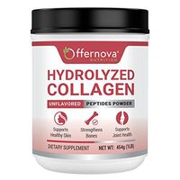Hydrolyzed Collagen - Unflavored Peptides Powder from Bovine - Fat Free, Grass-Fed, Paleo/Keto Friendly for Women and Men – for Healthy Bones, Joints, Hair & Skin – Colageno Hidrolizado en Polvo