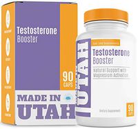 Testosterone Booster Male Enhancing Supplement - Boost Lean Muscle Growth, Strength, Energy, Fat Loss - Natural Pills for Increased Endurance and Stamina