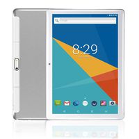 MoZhu 10 Tablet,10.1" Inch Tablets PC Android 7.0,HD,3G, WiFi, GPS, Octa Core, 64GB ROM,4GB RAM, Dual Sim Card, 1920×1200 IPS,New,Silver
