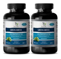 Weight Loss Pills - Green Coffee - Extra Strength with GCA 800MG GCA 800MG - Green Coffee Natures - 2 Bottles (120 Capsules)