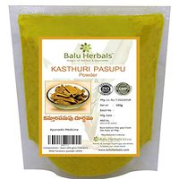 2 X Balu Herbals Kasthuri Pasupu - Wild Turmeric Powder 100g