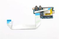 HP Probook 4535S 4530S Card Reader & Audio Jack Board with Cable 650124-001