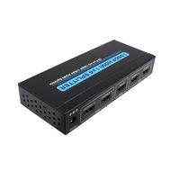 1x4 4 Ports HDMI Powered Splitter V1.3 for Full HD 1080P & 3D Support (One Input to Four Outputs)