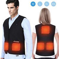 Heated Vest, Heated Clothing for Body Warmer in Cold Winter Outdoor Activities Hunting Camping Hiking Skiing, Heating Therapy Pad Fits Men Women M