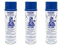 18 Oz. Thor Stainless Steel Cleaner & Polish (3 Cans): Clean and Polish Stainless Steel Appliances Including Brass, Copper, Aluminum, Formica and Porcelain Surfaces