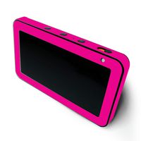 MightySkins Compatible with Amazon Echo Show 5 - Solid Hot Pink | Protective, Durable, and Unique Vinyl Decal Wrap Cover | Easy to Apply, Remove, and Change Styles | Made in The USA