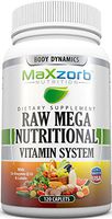 Body Dynamics Raw Mega Nutritional Vitamin System - 120 Caplets