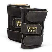 Z ATHLETIC Tiger Paws Gymnastics Wrist Supports (Black; Small)