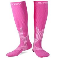 Blitzu Compression Socks 20-30mmHg for Men Women Recovery Running Travel Nursing
