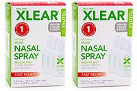 Xlear Saline Nasal Spray with Xylitol - 0.75 oz - 3 ct (2 Pack)