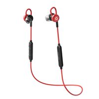 Bluetooth Earphones Asimom Stereogo, 10H Play Time, IPX7 Waterproof, Noise Cancelling,Hi-Fi Stereo Sound Wireless Headset,Sports Bluetooth Headphones, Hall Magnetic Switch, in Ear Earbuds-[Red]