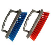 Iron Paint Handle Scrub Brush With Hard Bristles Scrubber Floor Carpet Cleaning