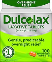Dulcolax Laxative Tablets, pos3re Pack of 2 (200 Count)