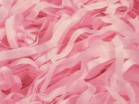 Pack Of 1, Solid Pack Of 1, Solid Light Pink Tissue Paper Shred 1 Lb To Dress Up Packaging & Baskets
