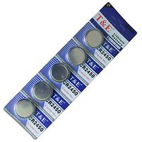 New T&E 50 X Cr2450 Br2450 2450 3V Lithium Batteries