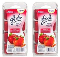 Glade Wax Melts Apple Cinnamon 8 ct. (Pack of 2)