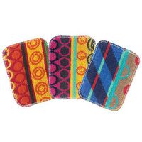 Scrub-Wow: The Original European Scrubby. Non-Scratching Scouring Cleaning Pads. Heavy-Duty Reusable Household Cleaning Cloth, Safe for Teflon, Enviro-Friendly, Dishwasher Safe, Assorted Colors