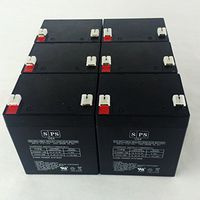 12v 5Ah APC SMX3000RMLV2U UPS Replacement Battery SPS Brand (6 Pack)