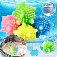 DengRen Eco Dryer Balls - Laundry Ball Washing Machine Magic Clothes Ball Household Cleaning Tools - Smell Removing/Dehumidification Satisfactory service 8 Pcs