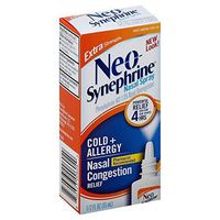 Neo-Synephrine Nasal Spray , Extra Strength Formula, 0.50 Ounces (Value Pack of 2)