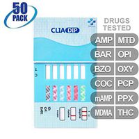 MiCare [50pk] - 12-Panel Urine Drug Test Card (AMP/BAR/BZO/COC/mAMP/MDMA/MTD/OPI/OXY/PCP/PPX/THC) #MI-WDOA-1124