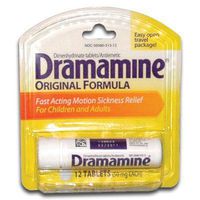 Dramamine Origional Formula Tabs 12'S