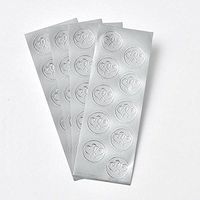 Platinum Hearts Seals - 50 Count