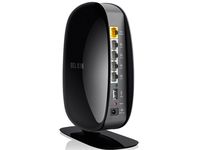 Belkin E9K6000 N600 DB Wireless Dual-Band N+ Router - Wireless router - 4-port switch - 802.11 a/b/g/n - desktop