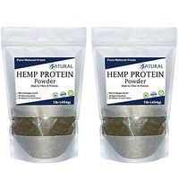 100% Pure Hemp Protein - Canadian farmed - All Natural - High Protein - High Fiber (2 Pounds)