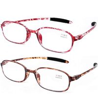 AQWANO 2 Pack Blue Light Blocking Computer Reading Glasses UV Protection Flexible TR90 Frame lightweight Readers Glasses for Women Men +3.5