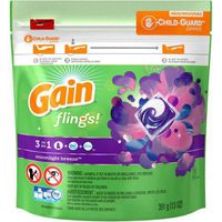 Gain flings! Laundry Detergent Pacs (Moonlight Breeze, 16 count)