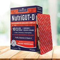 Natures Aid NutriGUT-D 5 Billion Saccharomyces Boulardi 30 Capsules