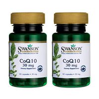 Swanson Coq10 30 30 Milligrams 60 Capsules (2 Pack)