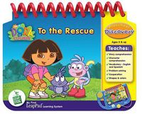 LeapFrog My First LeapPad Educational Book: Dora The Explorer To the Rescue