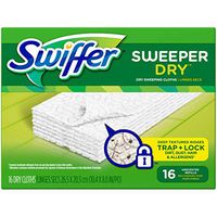 Swiffer Sweeper Dry Sweeping Cloths 16 ea (Pack of 2)