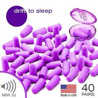 Moldex Soft Foam Ear Plugs 40 Pairs Earplugs Sleep Better - 33dB Highest NRR Made in USA