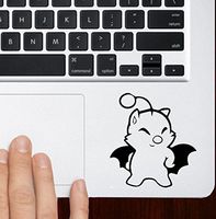 Final Fantasy Kupo Sticker Decal Studio Ghibli White Car Window Wall Macbook Notebook Laptop Vinyl Decal